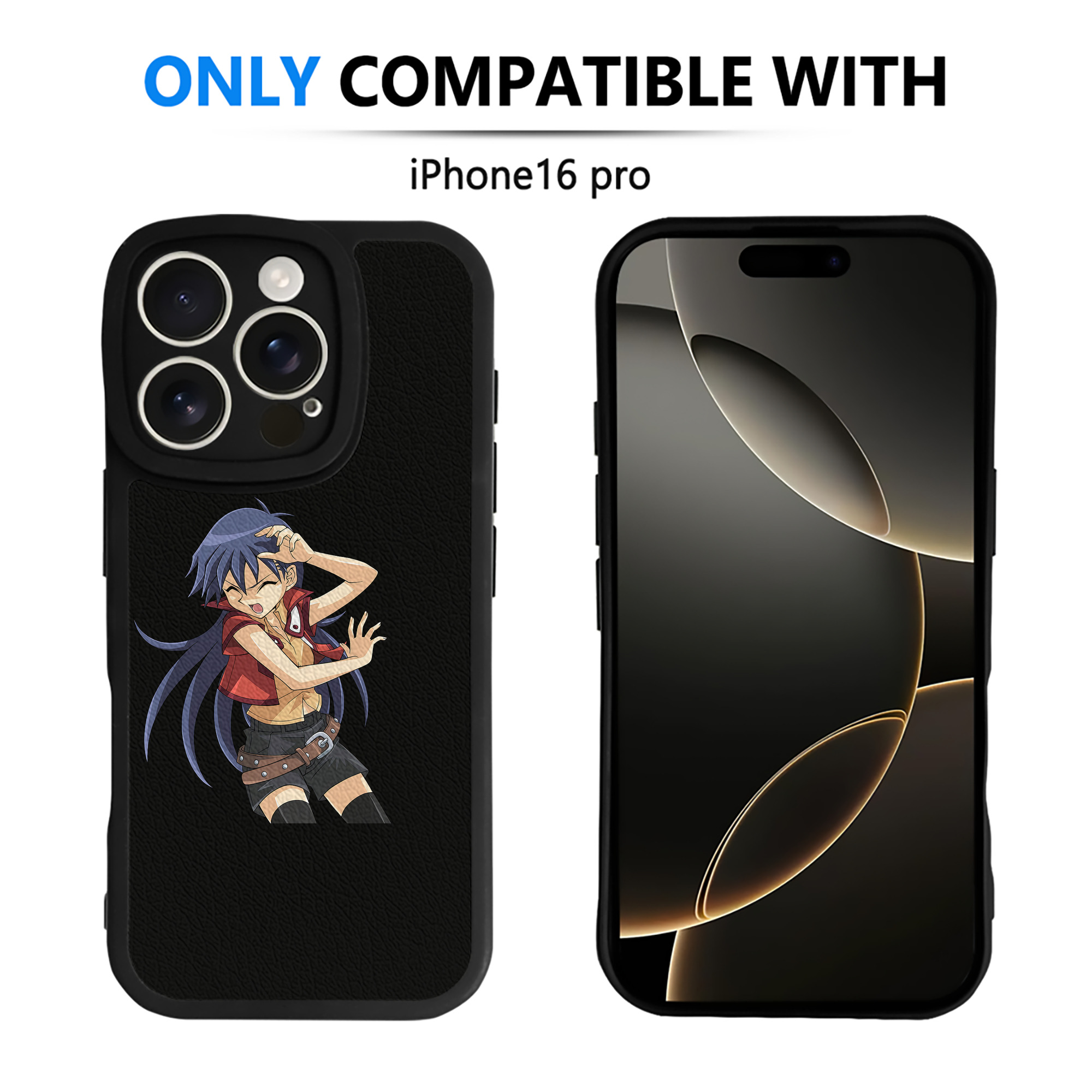 （画像用） 遊☆戯☆王 Yu-Gi-Oh! 【iPhone 16シリーズ対応】シリコンスマホケース（レザー調） 材質：シリコン